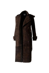 SUEDE TRENCH