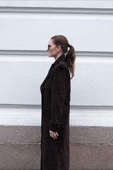 SUEDE TRENCH