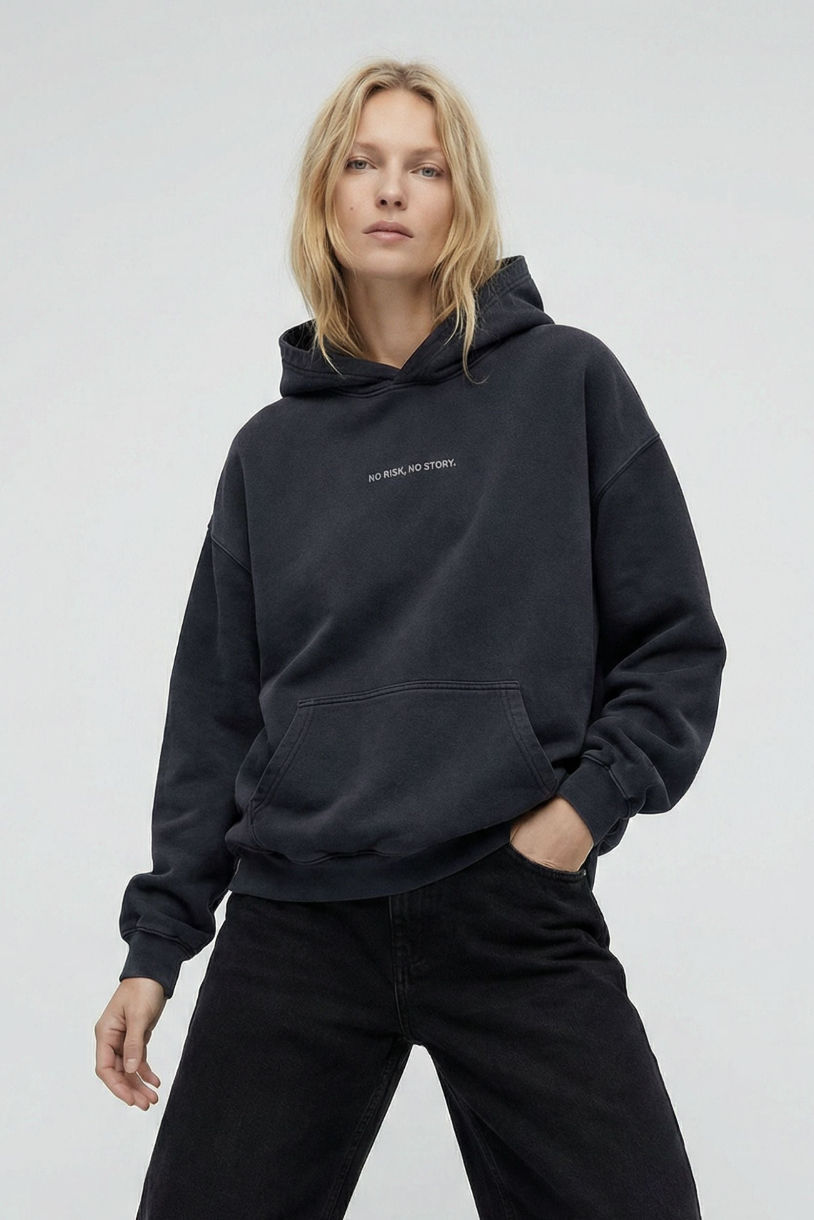 Organic cotton hoodie made in Portugal by FRYA Studios
