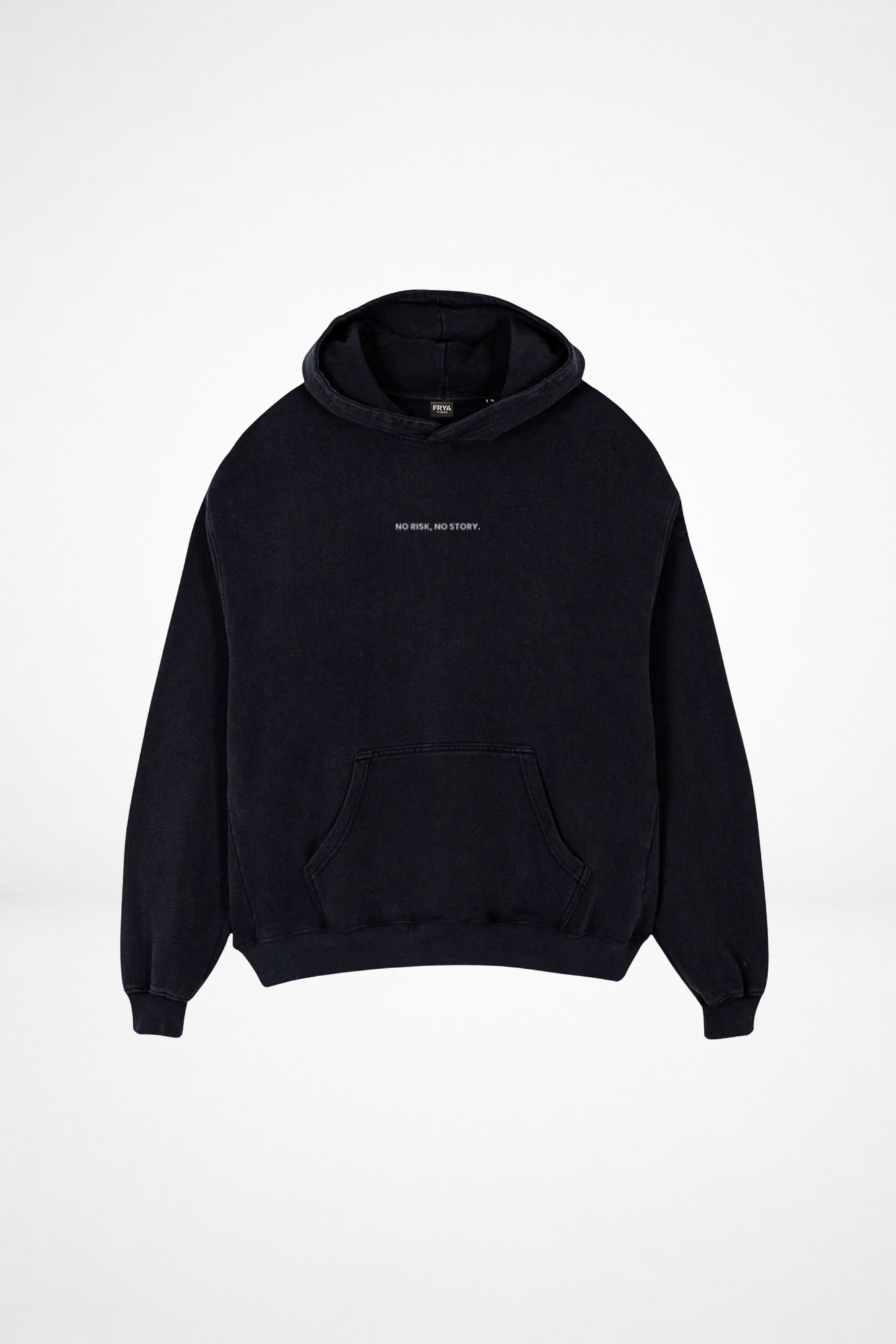 Organic Cotton Unisex No Risk No Story Hoodie by Frya Studios