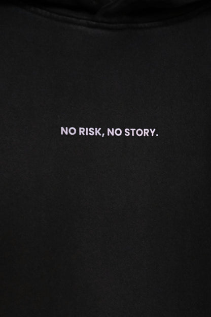 Organic Cotton Unisex No Risk No Story Hoodie by Frya Studios